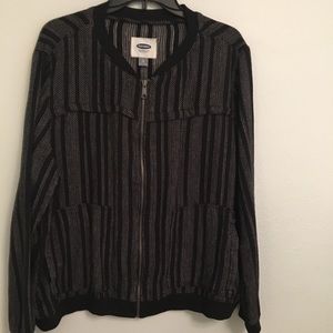 Zipper front jacket/blazer.